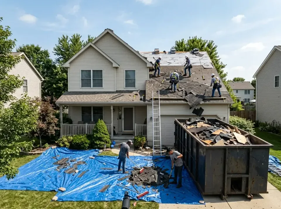roof-replacement-debris-remova-004 — frequently asked questions, Cheapest Dumpster Rentals in Murphy, TX